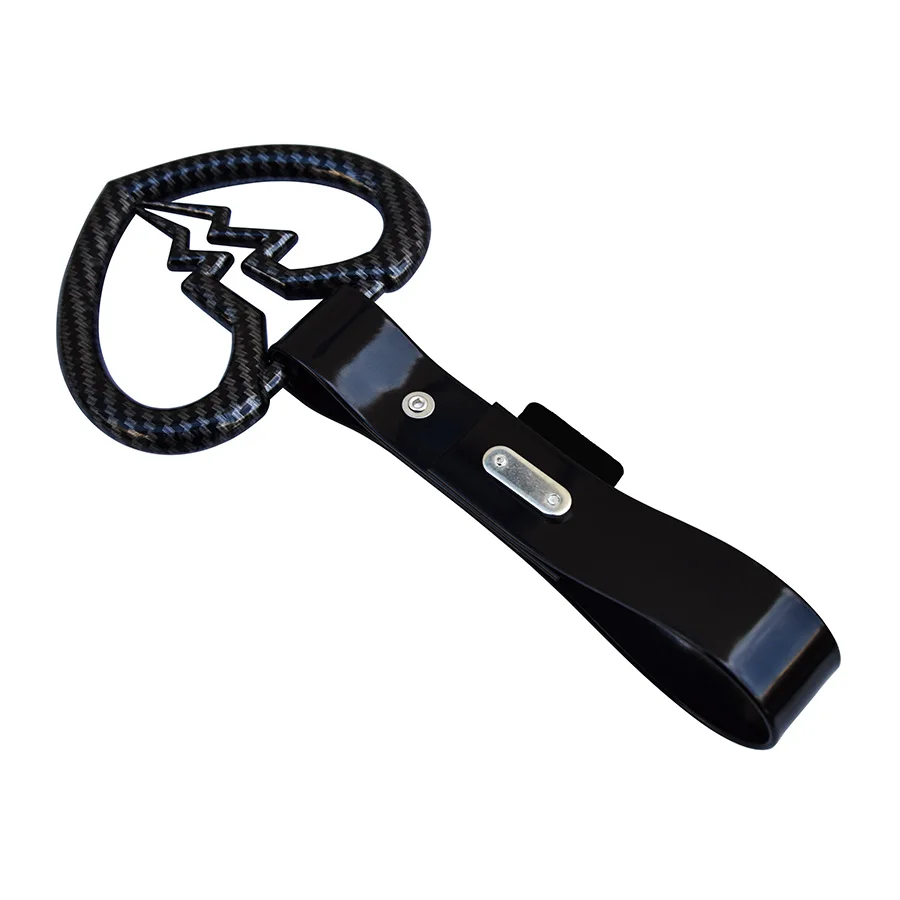 Карбоновое волокно Tsurikawa кольцо сердце поезд автобус ручка ремень для дрифта -