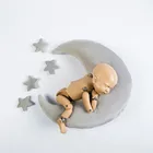 Реквизит для фотосъемки новорожденных Детская комната Декор детские фото реквизиты профессиональное положение подушка в форме полумесяца