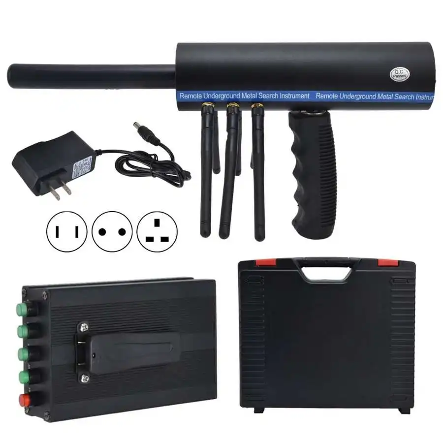 Металлоискатель с 6 антеннами 1000 м черный | Инструменты