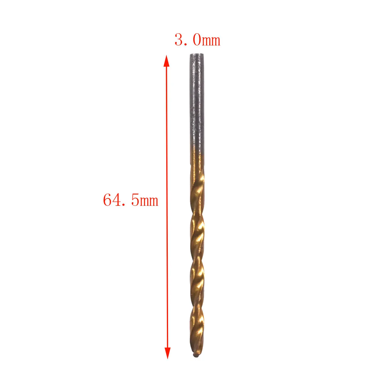 

1.5-6.5mm HSS Metric Titanium Nitride Coated Twist Metal Wood Drill Bit Set Case