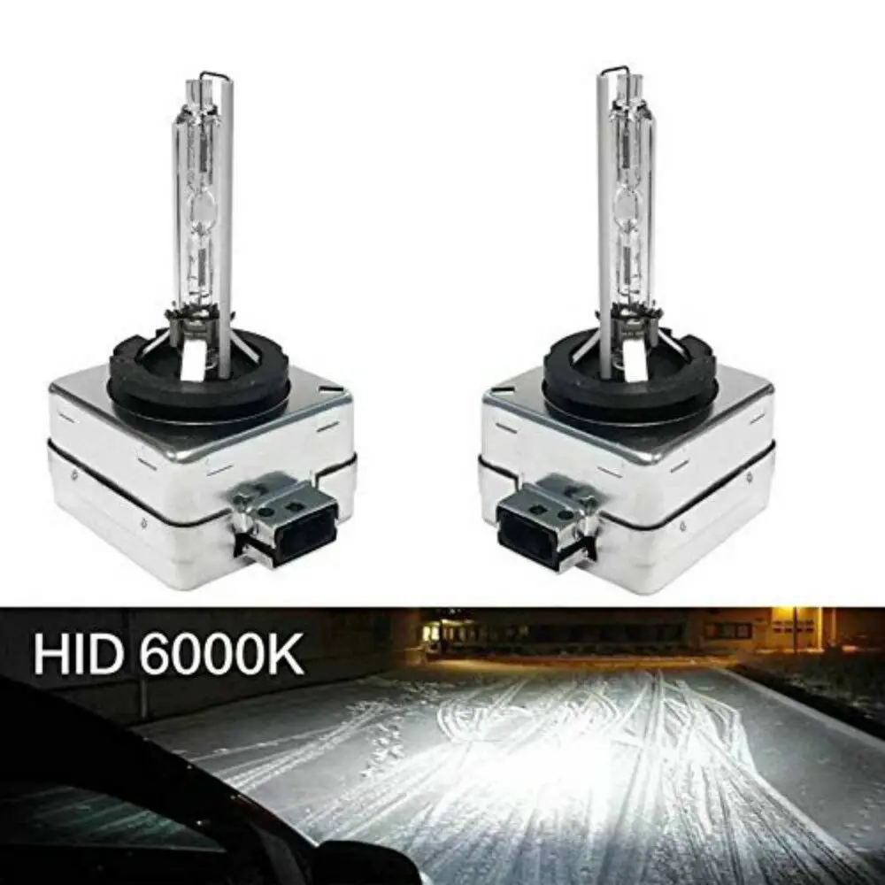 2x12 в 35 Вт D1S D1C ксеноновая HID-лампа 3000K 4300K 6000K 8000K белый желтый синий DS1 HID Сменные