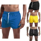 Шорты для плавания для мужчин, пляжный Спортивный Купальный костюм, трусы для серфинга, плавки, быстросохнущие боксеры