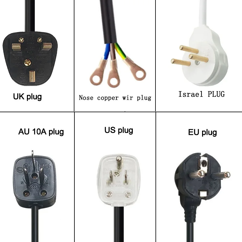 Универсальный адаптер для путешествий Pdu специальный блок питания 2/3/4/5/7/9/10 Ac Eu Uk Us