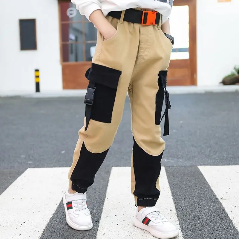 

2020 Boy Casual Comfortable Stitching Cool Sports Pants