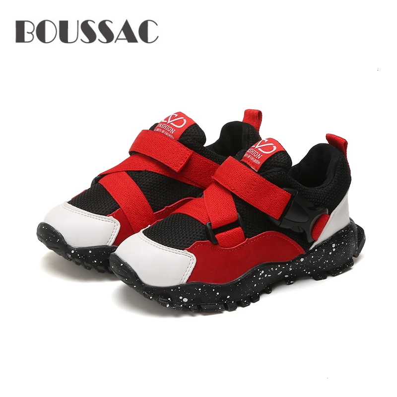 BOUSSAC детская обувь для мальчиков кроссовки повседневная девочек спортивная с