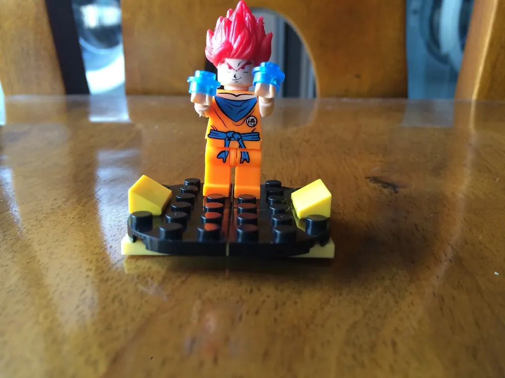 Строительные блоки совместимые с Son Goku Dragon Ball Z Minifigure LegoINGlys обучающие игрушки для