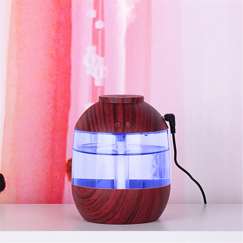 

700ml Home Large Capacity Humidifier Air Aroma Essential Oil Diffuser LED Aroma Aromatherapy Humidifier Cool Mist Maker