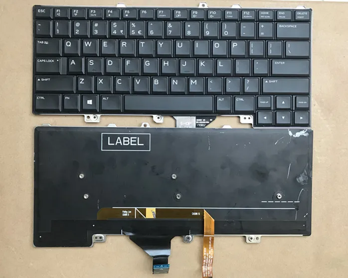 Клавиатура с английской раскладкой для ноутбука Dell Alienware I3 I4 I5 R3 R4 | Компьютеры и