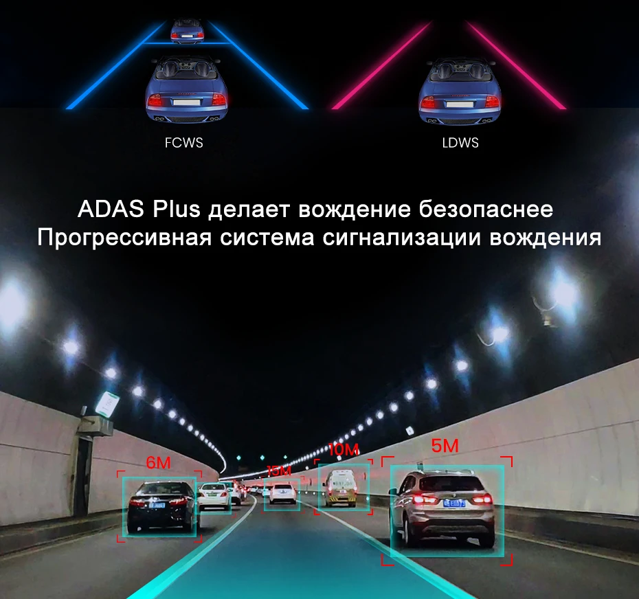 Junsun H7 ADAS 1296P HD Автомобильный видеорегистратор камера видеорегистратор 4 дюйма ips Двойной объектив 1080P видео регистратор с ночным видением Автомобильный видеорегистратор s