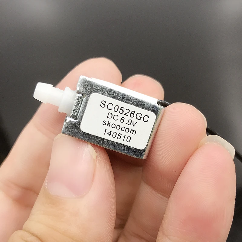 Электромагнитный Мини клапан постоянного тока 3 6 в нормально закрытый