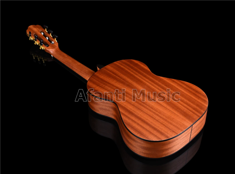 Afanti Музыка 36 дюймов красная сосна и Сапеле Классическая гитара(ACL-1563