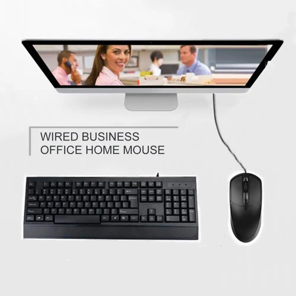 

Universal Anti-slip USB Wired Mouse for Business Home Office Gaming Optical 1000DPI Mouse for PC Laptop USB Mice Wholesale