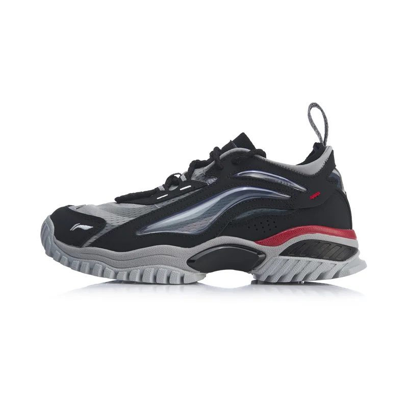 LI-Ning/Мужская обувь AURORA WINDWALKER, стиль жизни, кожа, ноская подкладка, Ретро стиль, спортивная обувь, кроссовки для отдыха, AGLP089 YXB324 - Цвет: AGLP089-3H