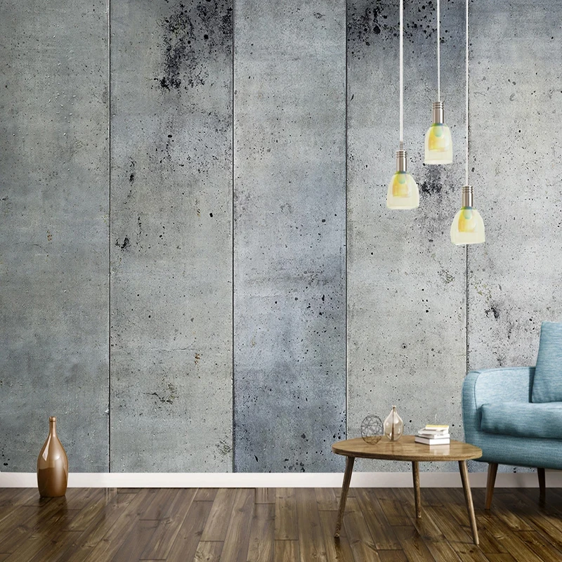 

Custom 3D Wallpaper Retro Cement Wall Mural Living Room TV Bedroom Restaurant Background Wall Decor Creative Art Papel De Parede