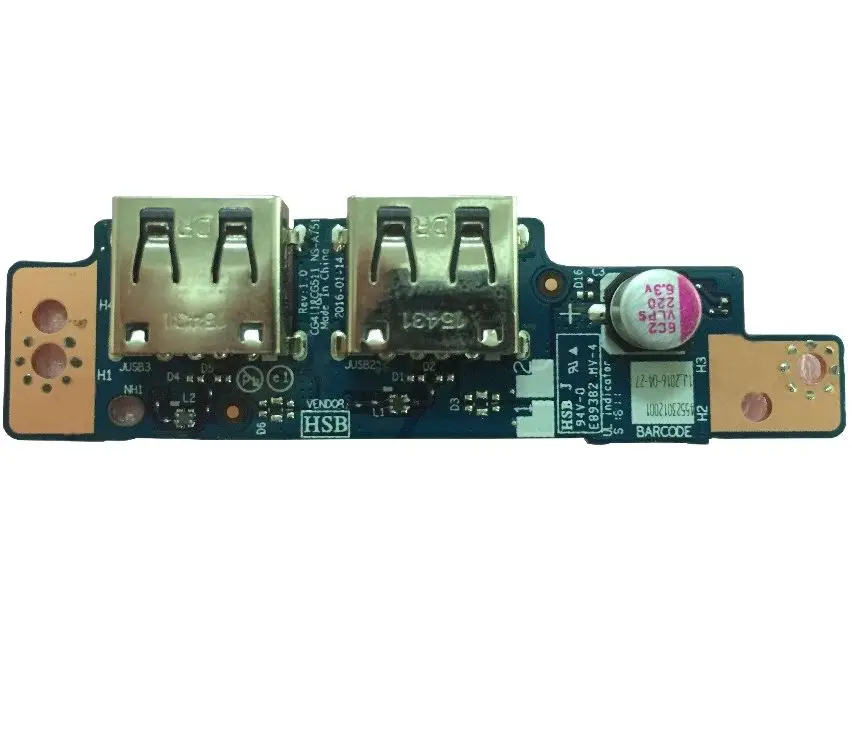 Для Lenovo Ideapad ideapad 310 15ABR 510 15 Плата USB NS A751| |