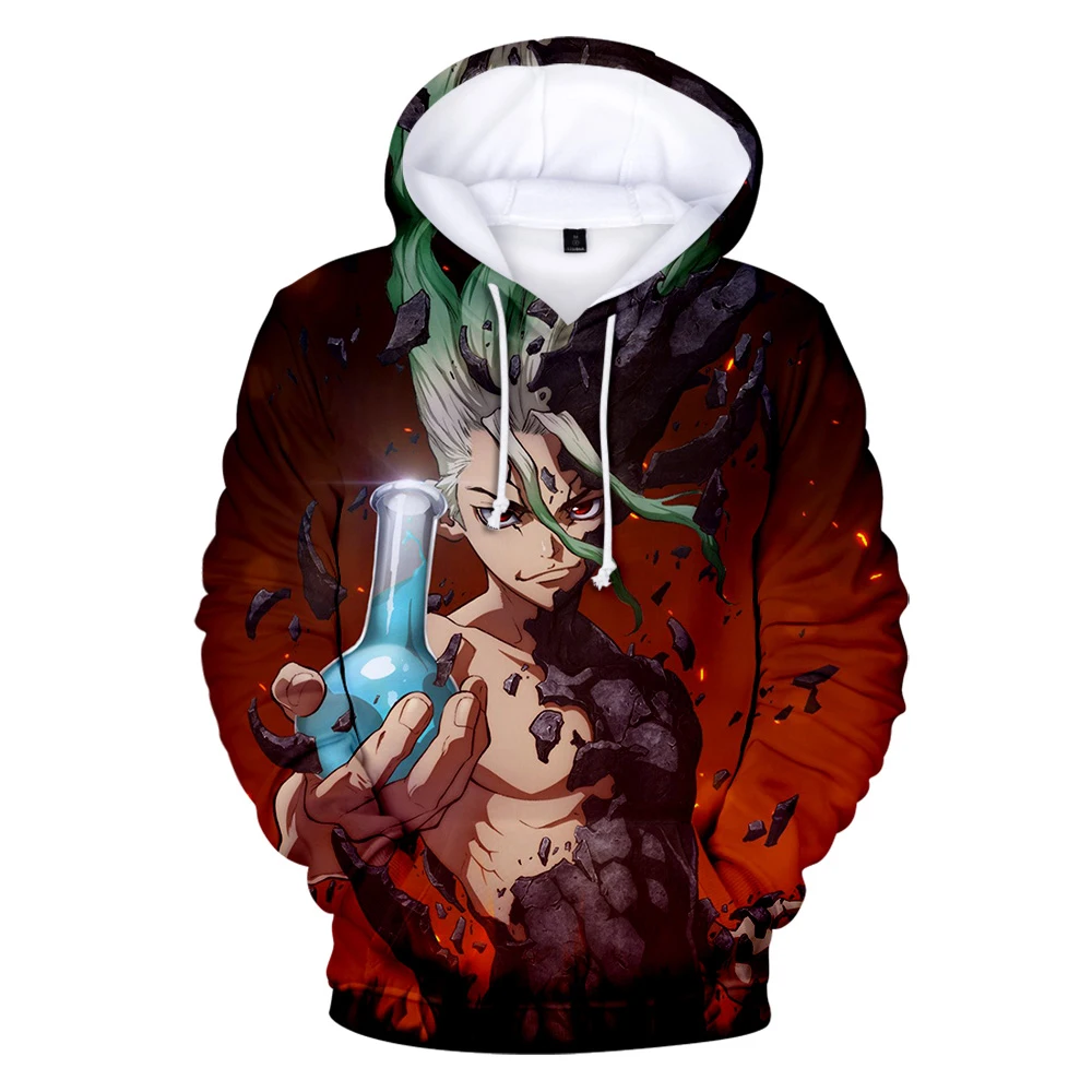 Толстовка Drstone с капюшоном мультяшный рисунок 3D печать TMS развлечение переделка