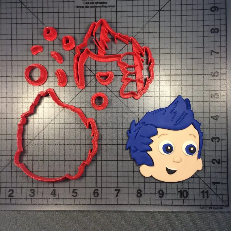 Детские Мультяшные аниме гуппи помадка жевательная паста формочки для печенья