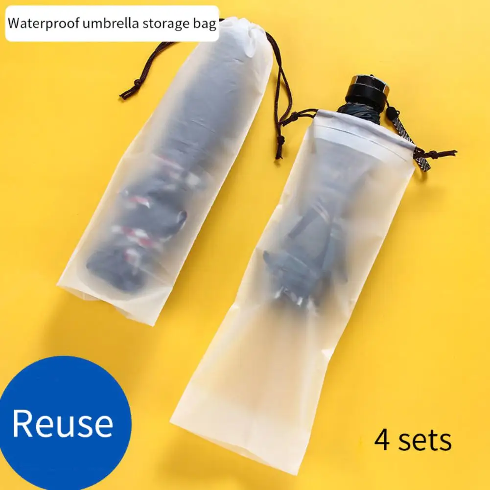 1Pcs Bag Umbrella Cover Reusable Portable Car Barrel Drawstring Storage For Office Holder Accessories | Дом и сад