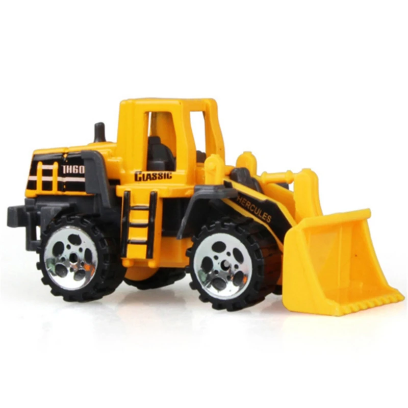 Детская модель игрушечный миксер бульдозер мини-инженерный экскаватор дорожный