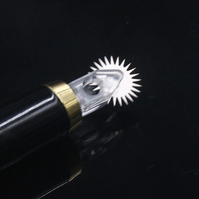 10 шт. 7 мм Одноразовые туман затенение иглы мануального татуажа бровей роликовая