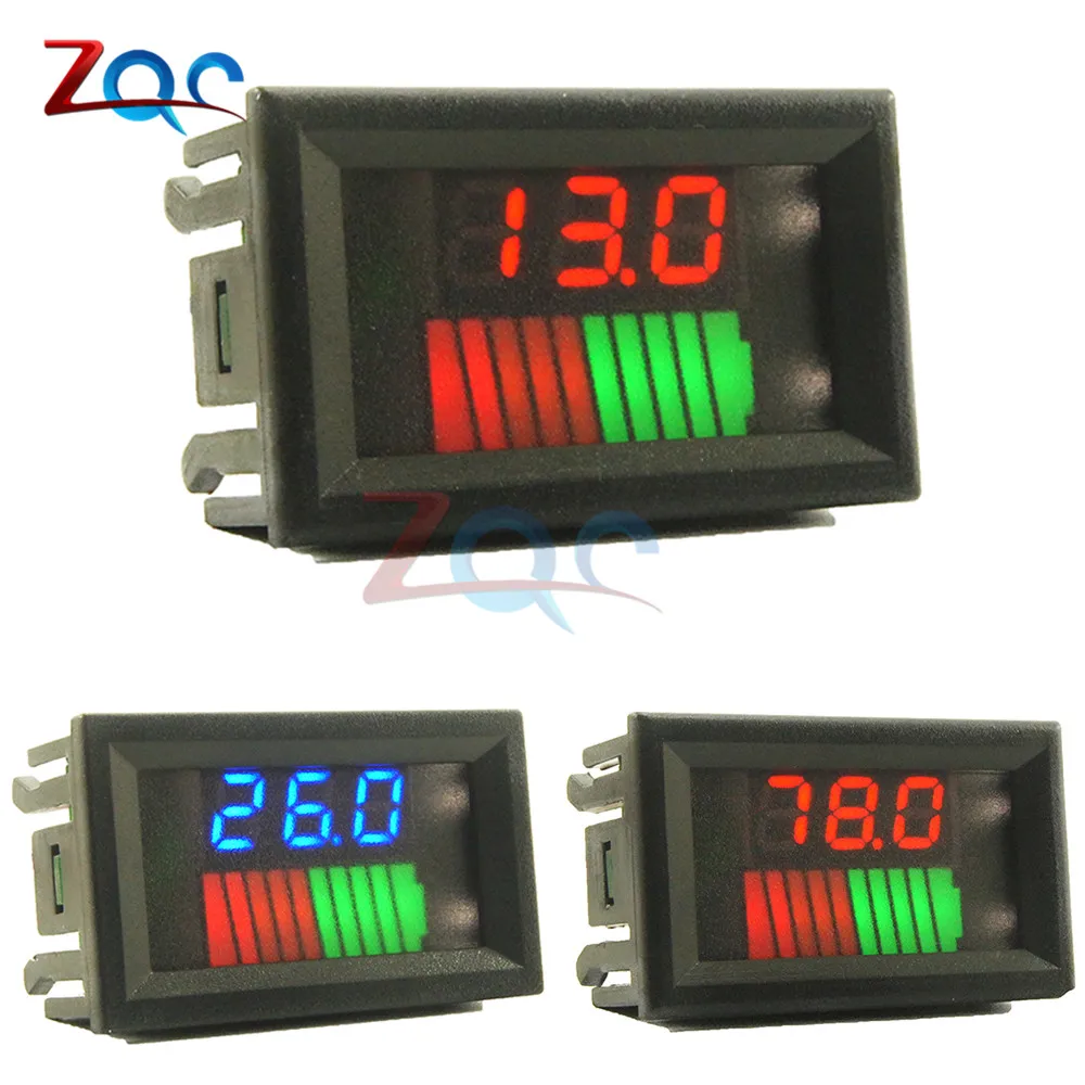 Индикатор уровня заряда свинцово кислотных аккумуляторов тестер емкости