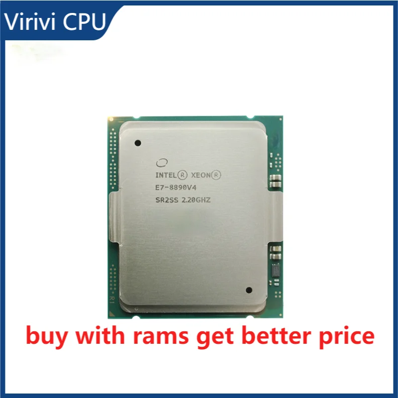 

Процессор Intel Xeon E7-8890 V4 E7-8890v 4, 2,2 ГГц, 60 Мб, 24 ядра, 48 потоков, LGA2011