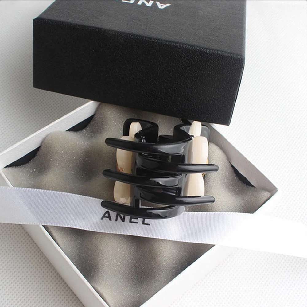 Заколки для волос женские милые модные клешни в Корейском стиле акриловые крабы