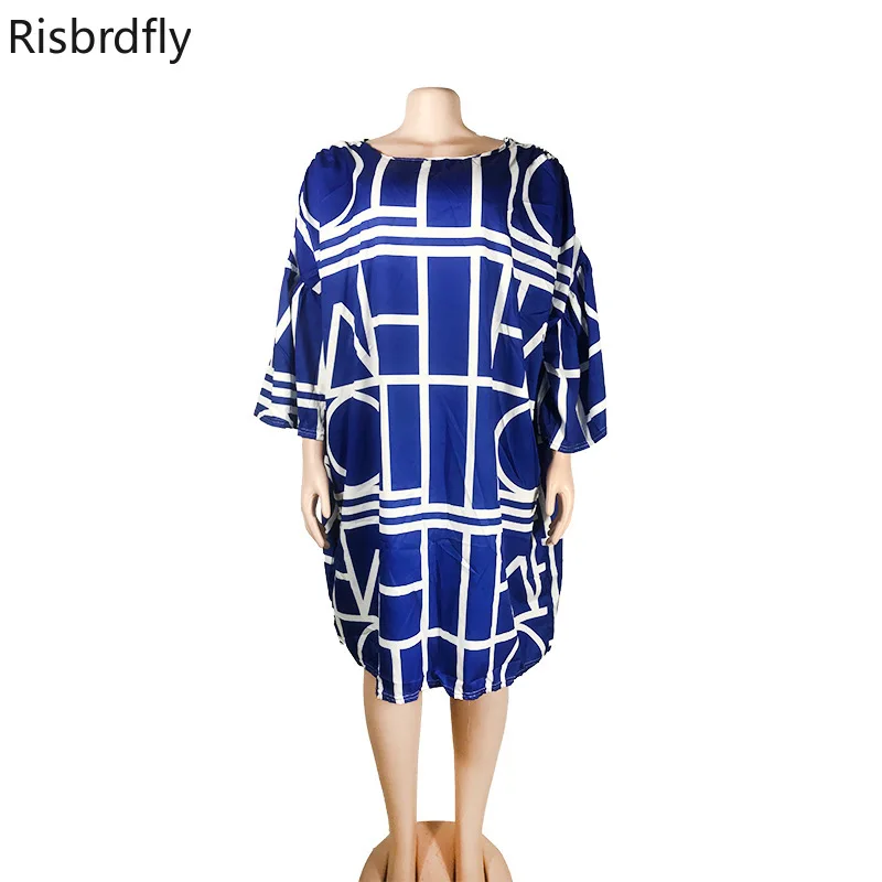 

2021 Summer Fashion Style African Women Short Sleeve Plus Size Long Dress African Dresses for Women African Clothes
