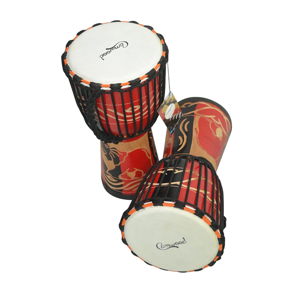 8/10/12 дюймов деревянный Африканский барабан Djembe Bongo Конго ручной перкуссионный
