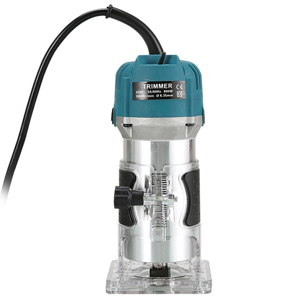 

1/4" Woodworking Electric Wood Milling Machine Engraving Slotting Trimming Carving Machine DIY Router Wood Milling Cutter