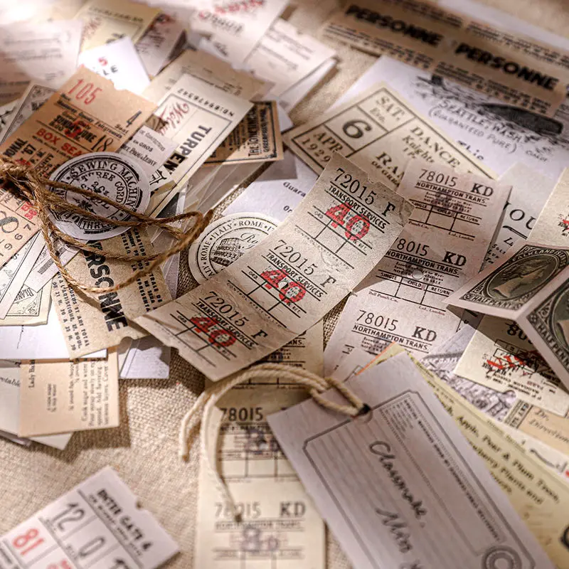 Винтажная матовая упаковка серия крафт-бумага для скрапбукинга изготовления