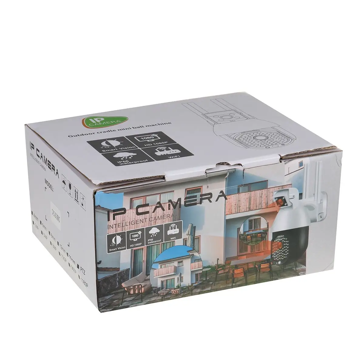 

HD 1080P IP Camera WiFi Wireless Speed Dome IR Camera Outdoor Security Audio Surveillance Waterproof CCTV Camera With LED