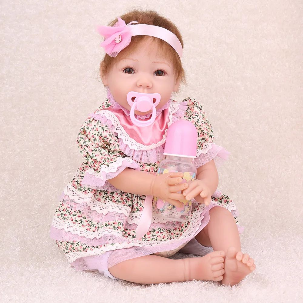 Оригинальные NPKDOLL bebe reborn силиконовые детские куклы игрушки 22 дюймов девочка reborn Малыш реалистичные дети подарок на день рождения playmate