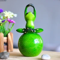 cute yoga frog figurine cartoon animal sculpture crafts living room office countertop frog furnishing home decor birthday gifts