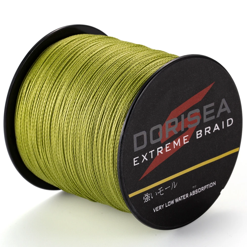 DORISEA 8 strands супер прочная леска Одежда высшего качества экстрим Плетеный 100 м 6LB-300LB