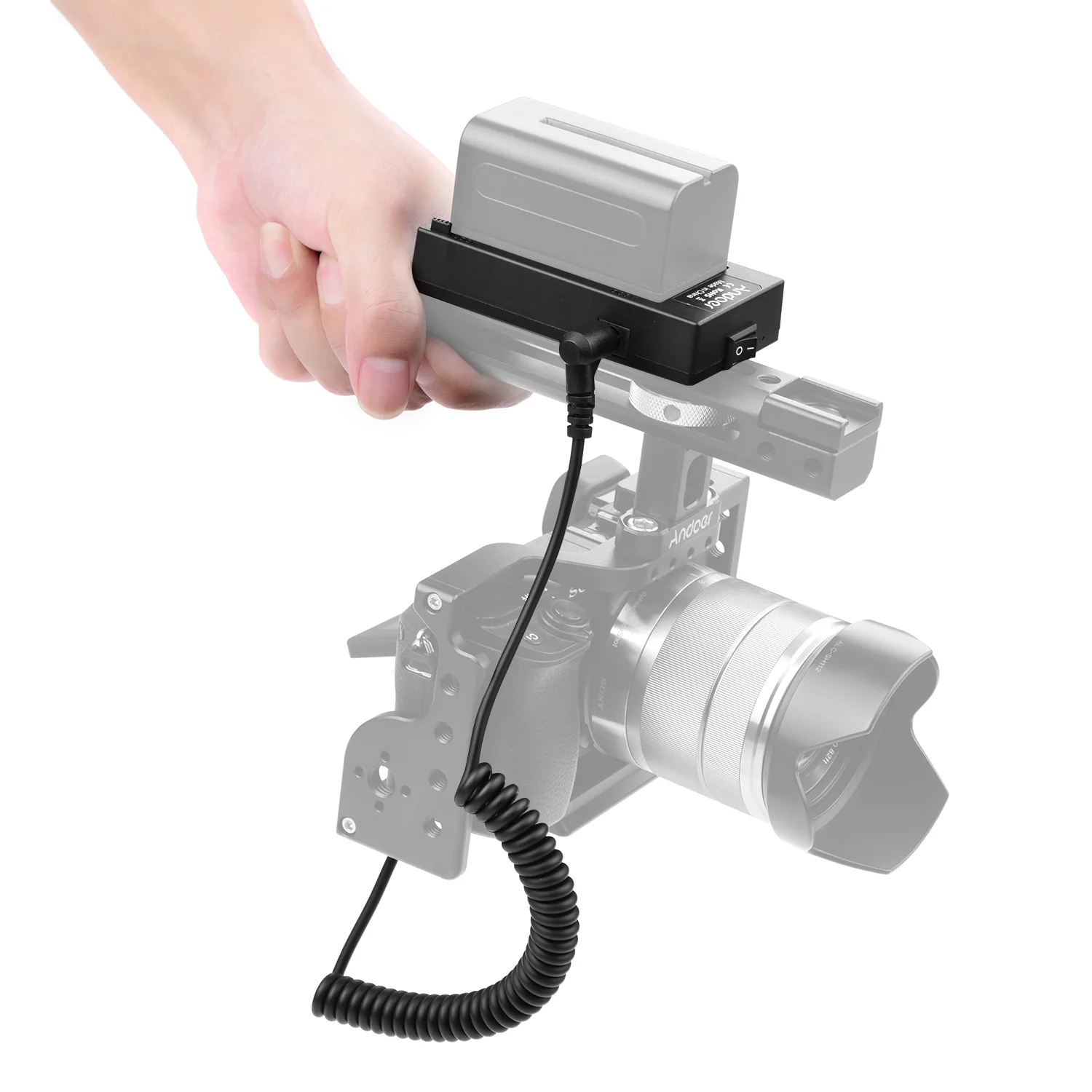 

Andoer NP-F970 F750 AdapterDMW-DCC8 GH3/GH4/GH5/GH5S