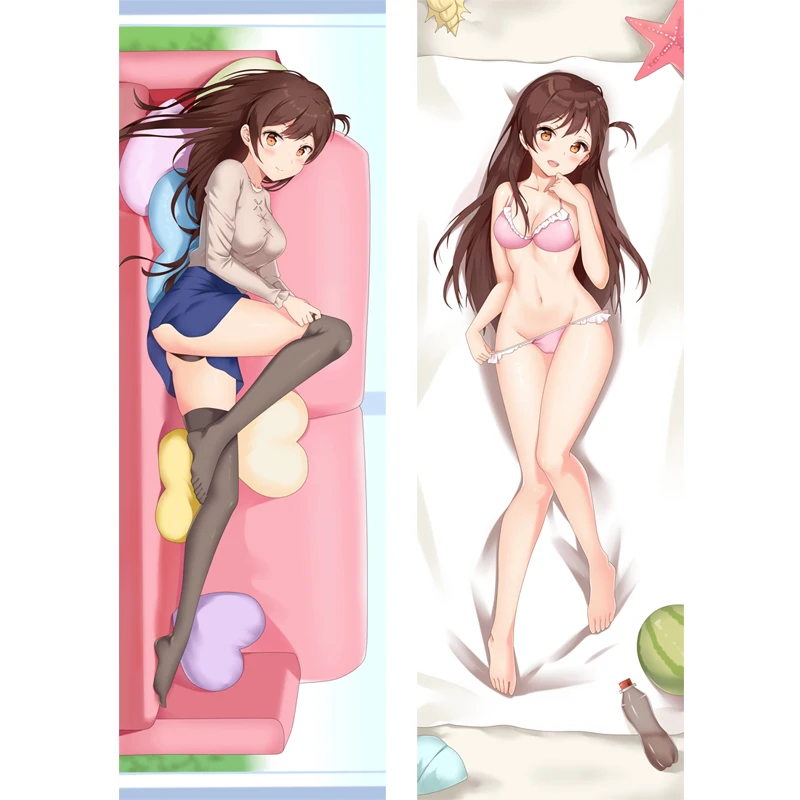 Аренда Девушка секси аниме Chizuru Мицухара Мами Нанами рука сарасина Dakimakura Kanojo