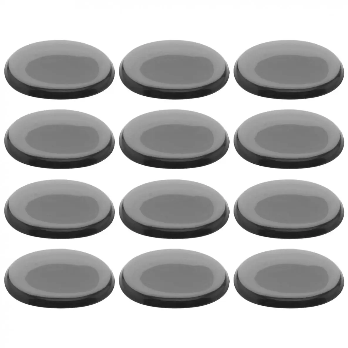 12 шт./компл. бесшумные подушечки для барабана прозрачный силиконовый глушитель