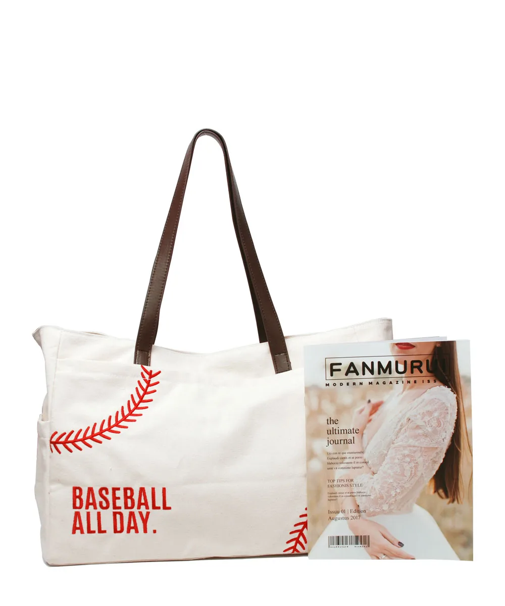 Дропшиппинг 1 шт. образец бейсбольная сумка с вышивкой спортивная на весь день