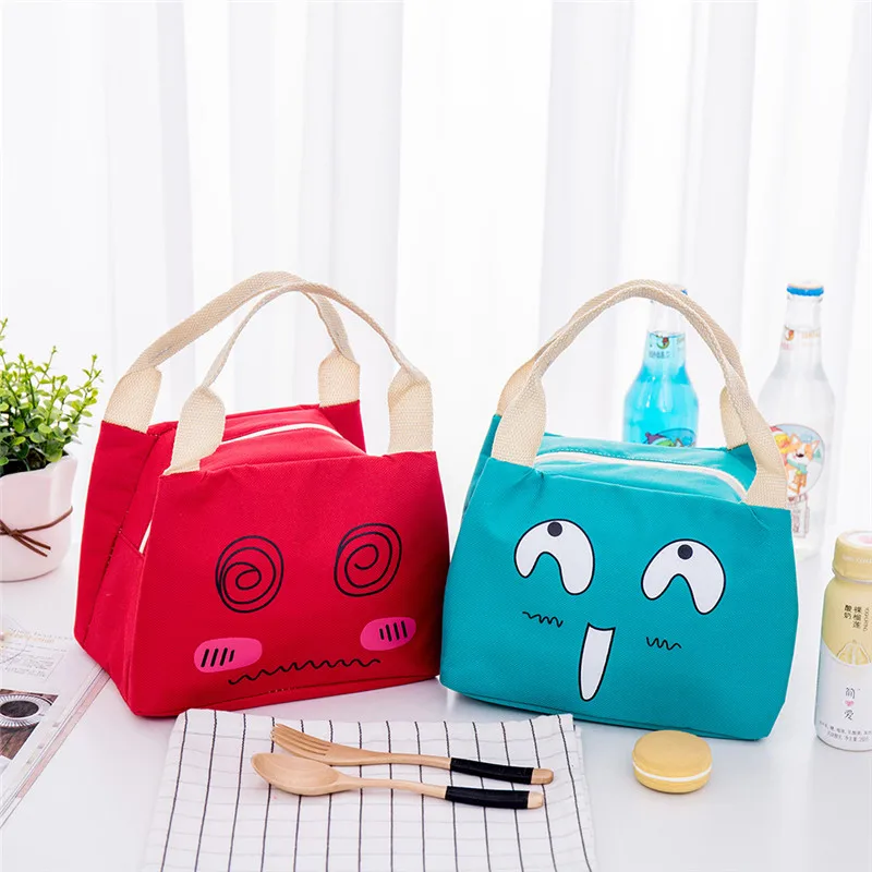 Мультяшный Ланч бокс для детей женские ланч сумки термоизолированные