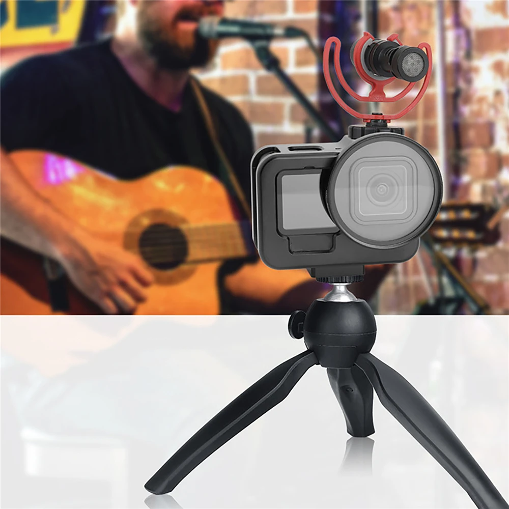 

Metal Heat Dissipation Hollow Expansion Shell Camera Cage Protective Case for Gopro Hero 9