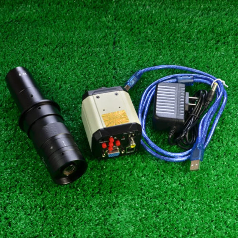 2.0MP микроскоп камера VGA CVBS USB 2 0 выход w/C-mount 180x объектив | Инструменты
