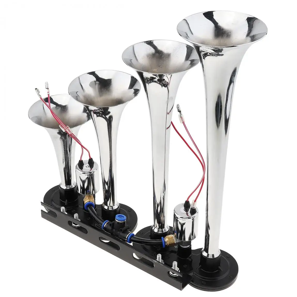 Автомобильный гудок 12 В супер громкий 8 звуков стильная сигнализация 4 гудка