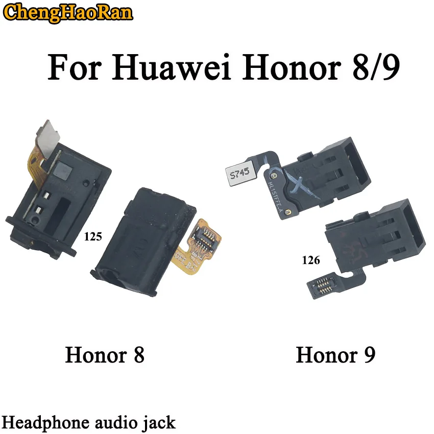 

ChengHaoRan 2pcs/lot New Audio Jack Headphone Flex Cable For Huawei Honor 8 9 Earphone Jack Flex Cable Replacement Parts