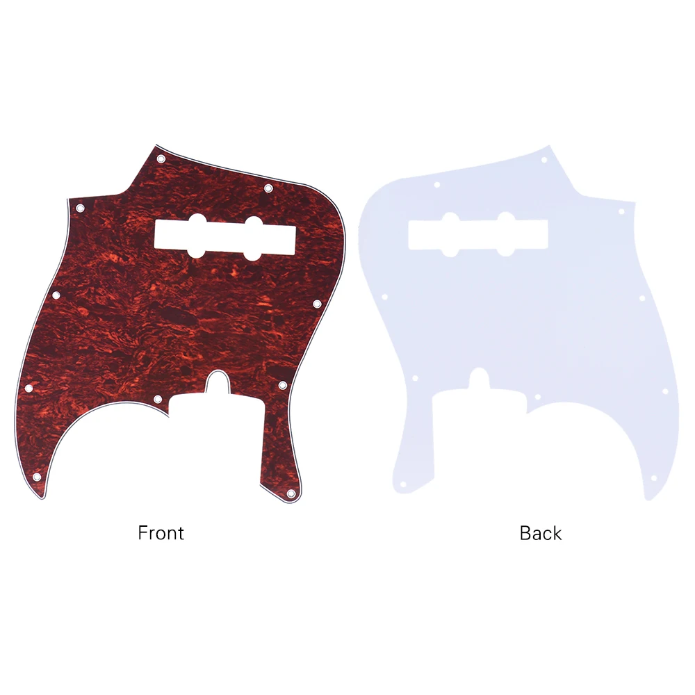 4 слоя ПВХ JB стиль бас палочка палочки царапины пластина 10 отверстия для