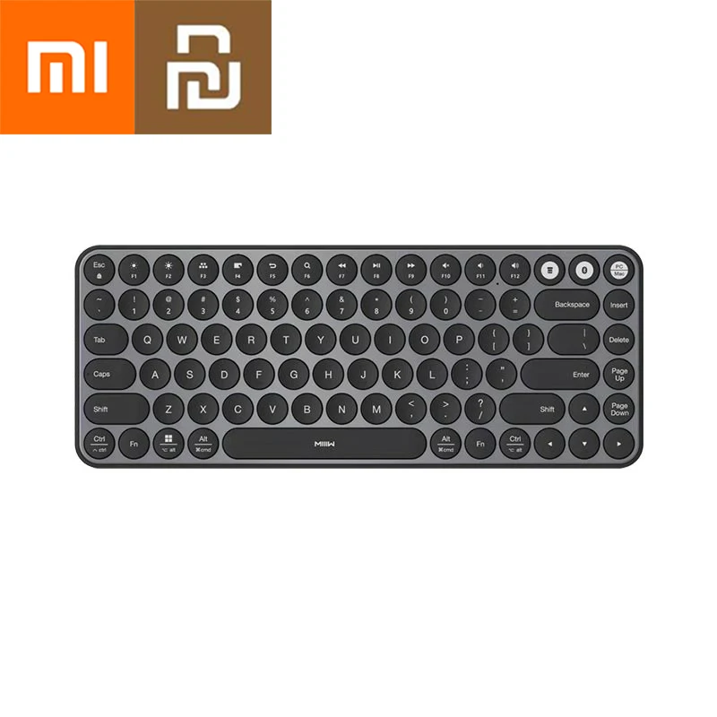 

Xiaomi MIIIW Dual-mode Wireless Keyboard Mouse Set AI Smart Voice Rechargable 2.4GHz USB Bluetooth Connection Youpin Smart Home