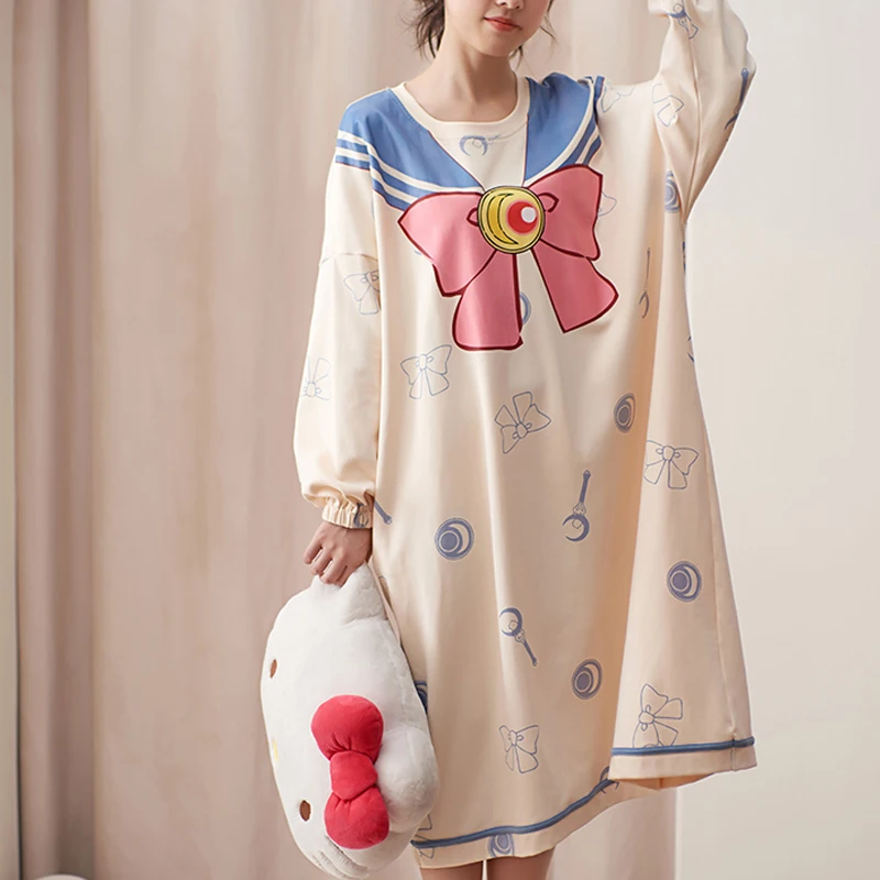 

plus fat XL home service cotton princess style night gown women's summer short-sleeved home skirt Girlfriend nightdress