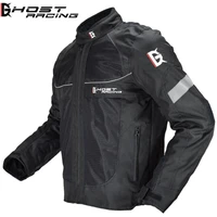 ghost racing motorcycle jacket motorbike riding jacket breathable for motorcycle summer moto clothing with reflective strip