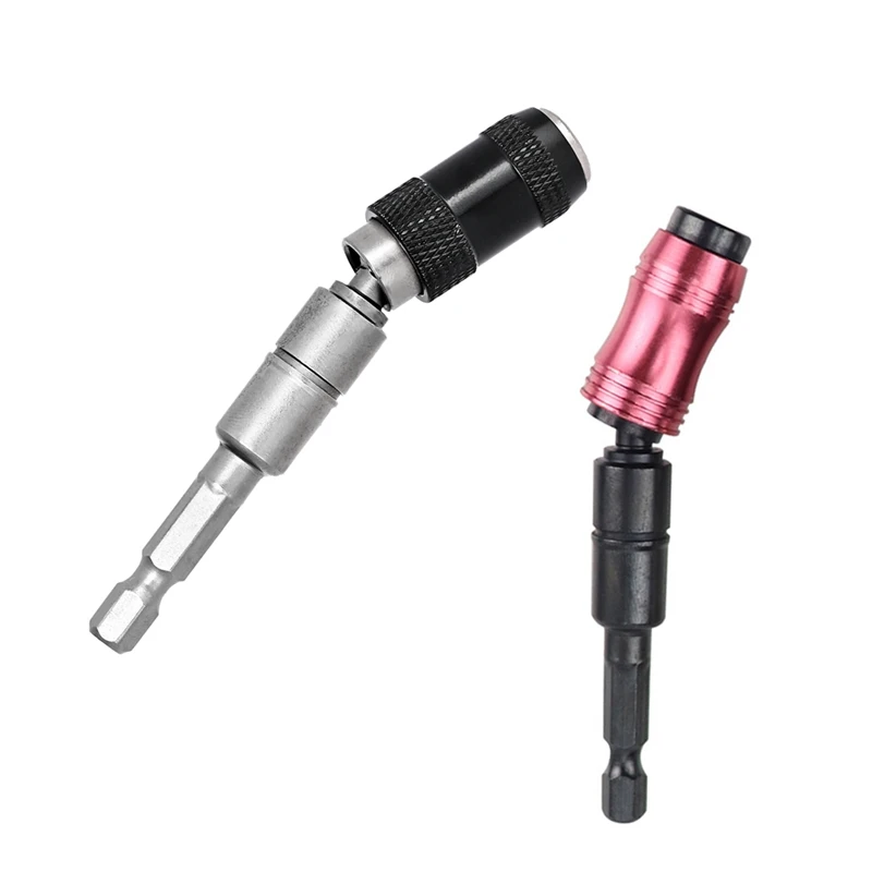 

2 предмета с магнитным винтом наконечник Сверла Винт инструмент блокировки бит быстрой смены владельца привод направляющая дрель волос для...