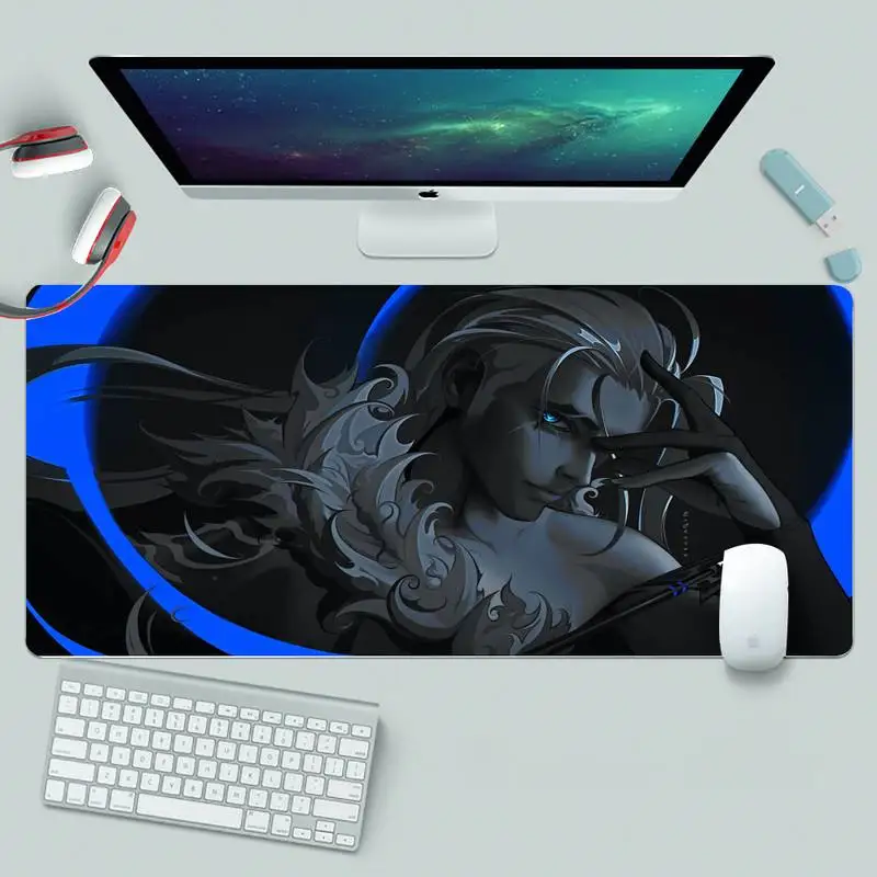 

Valorant Extended Customized laptop Gaming mouse pad XL Large Gamer Keyboard PC Desk Mat Takuo Computer Tablet Mouse mat